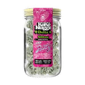 Koko Nuggz Pink Runtz Jars + Delta-8 500mg