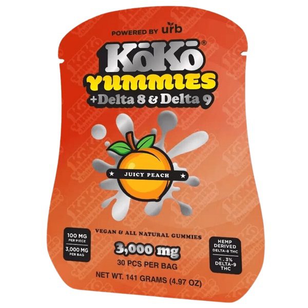 Koko Nuggz Delta 8 + Delta 9 Yummies - 3000mg - Image 2