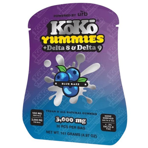Koko Nuggz Delta 8 + Delta 9 Yummies - 3000mg - Image 4