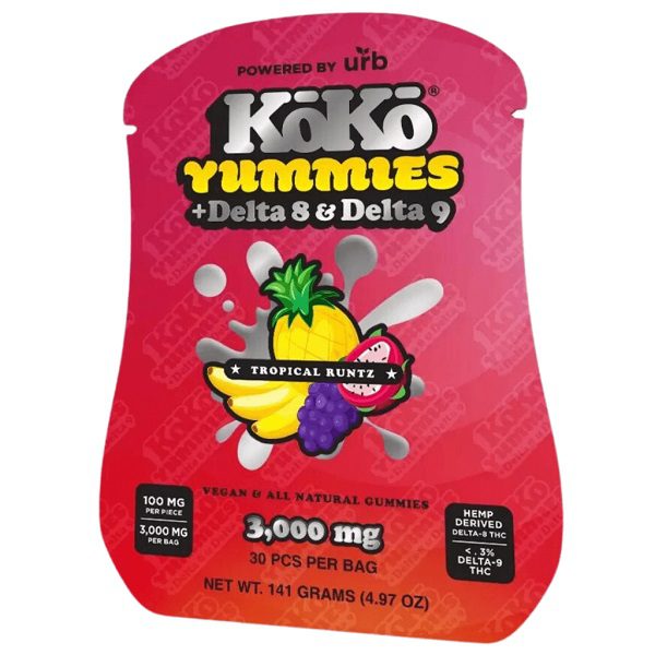 Koko Nuggz Delta 8 + Delta 9 Yummies - 3000mg - Image 5