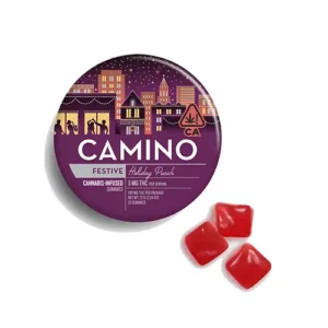 Camino 'Festive'Holiday Punch Gummies(5mg THC)